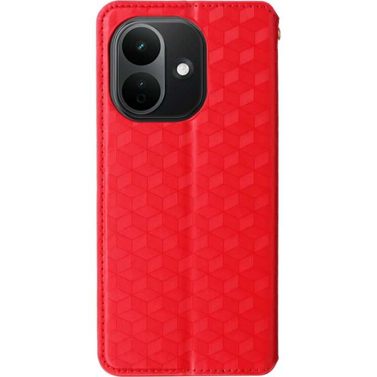 Чохол Deexe Rhombus Book для Xiaomi Redmi Note 17 - Red (430015R) Чохол Deexe Rhombus Book для Xiaomi Redmi Note 17 - Red: фото 7 з 7