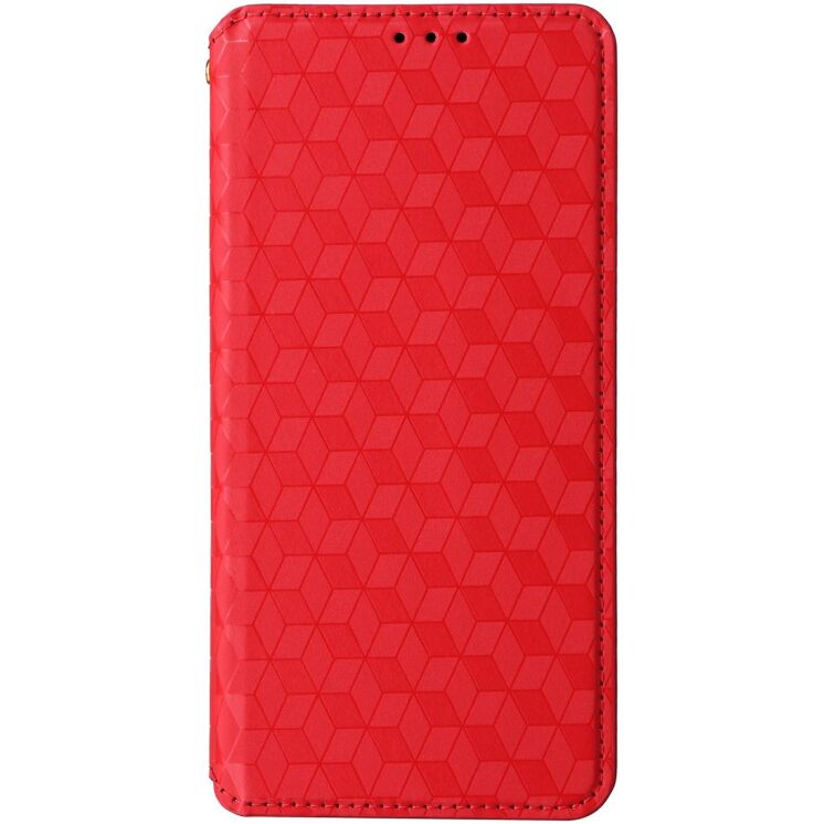 Чохол Deexe Rhombus Book для Xiaomi Redmi Note 17 - Red (430015R) Чохол Deexe Rhombus Book для Xiaomi Redmi Note 17 - Red: фото 6 з 7