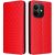 Чехол Deexe Rhombus Book для Xiaomi Redmi Note 17 - Red: фото 1 из 7