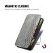 Чехол Deexe Rhombus Wallet для Honor 600 Lite - Black (411805B). Фото 6 из 8