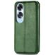 Чехол Deexe Rhombus Wallet для OPPO A60 - Green (357423G). Фото 5 из 9