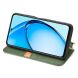 Чехол Deexe Rhombus Wallet для OPPO A60 - Green (357423G). Фото 3 из 9