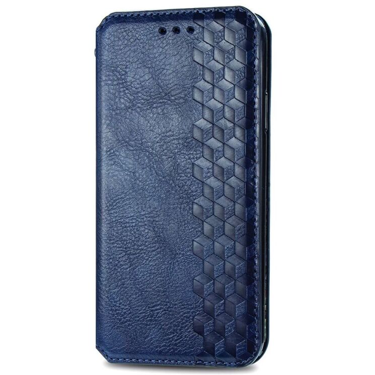 Чехол Deexe Rhombus Wallet для Xiaomi 14T - Blue: фото 4 из 6