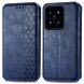Чехол Deexe Rhombus Wallet для Xiaomi 14T - Blue (365702L). Фото 1 из 6