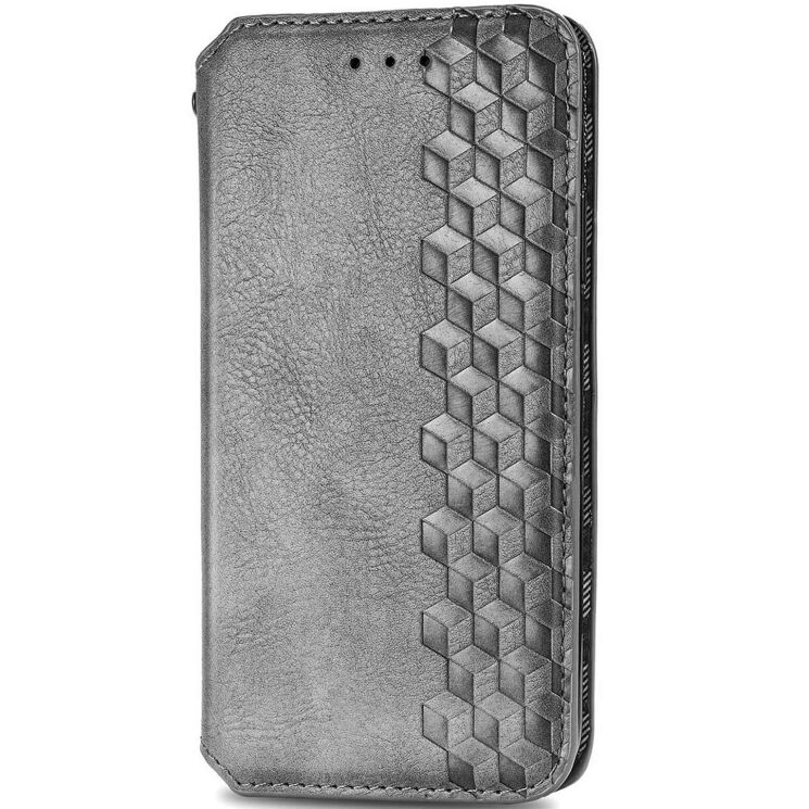 Чохол Deexe Rhombus Wallet для Xiaomi 15T Pro - Grey: фото 4 з 6