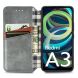 Чохол Deexe Rhombus Wallet для Xiaomi Redmi A3 - Grey (349259H). Фото 2 з 10