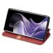Чехол Deexe Rhombus Wallet для Xiaomi Redmi Note 14 Pro - Red (373533R). Фото 4 из 10