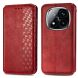 Чехол Deexe Rhombus Wallet для Xiaomi Redmi Note 14 Pro - Red (373533R). Фото 2 из 10
