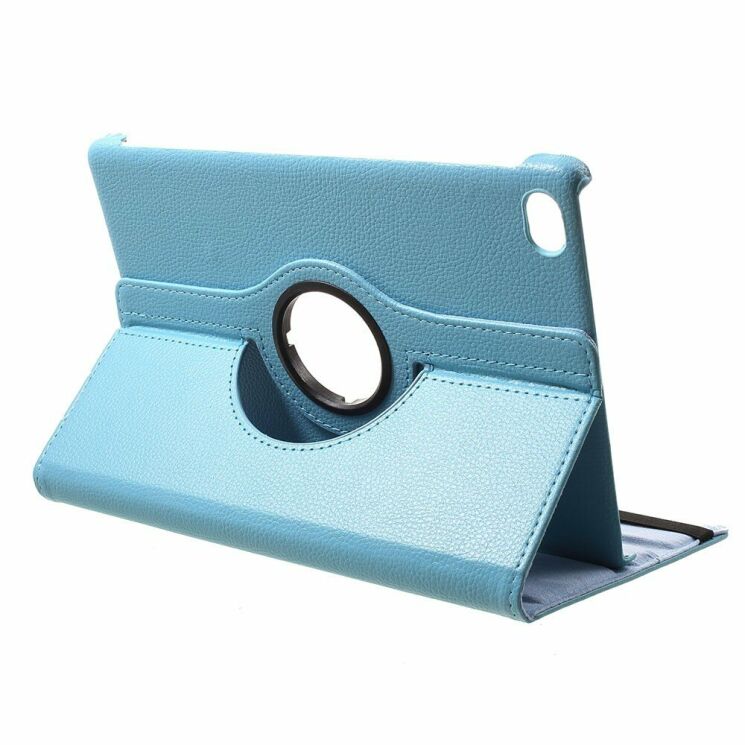 Чохол Deexe Rotation для Huawei MediaPad M5 Lite 10 - Baby Blue: фото 2 з 6