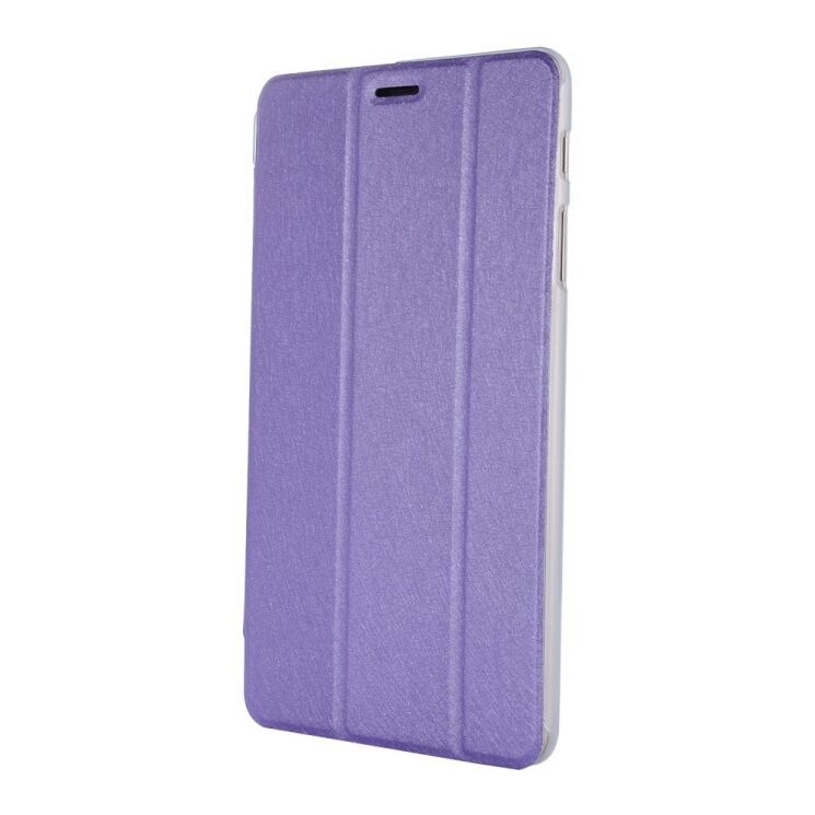 Чехол Deexe Silk Texture для Samsung Galaxy Tab A 8.0 2017 (T380/385) - Violet: фото 2 из 7