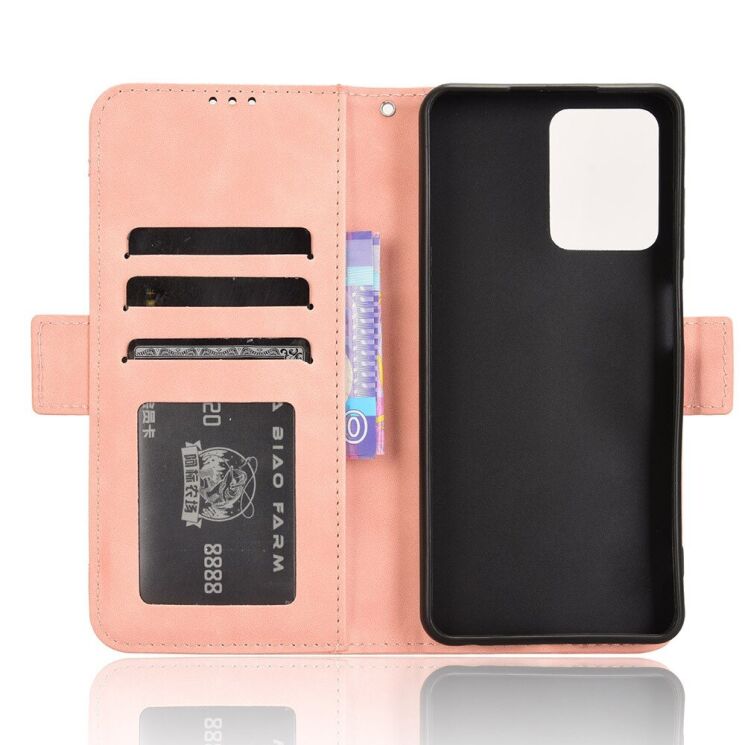 Чехол Deexe Wallet Stand для HMD Pulse / Pulse Pro / Pulse Plus - Pink: фото 5 из 7