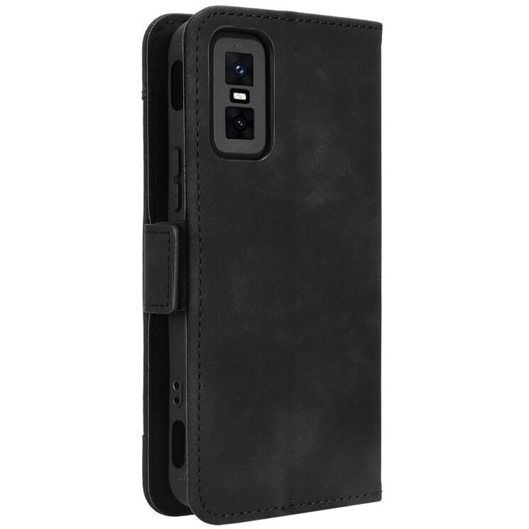 Чохол Deexe Wallet Stand для Infinix GT 30 Pro - Black: фото 7 з 15