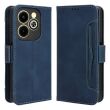 Чехол Deexe Wallet Stand для Infinix Hot 40i - Blue (345007L)