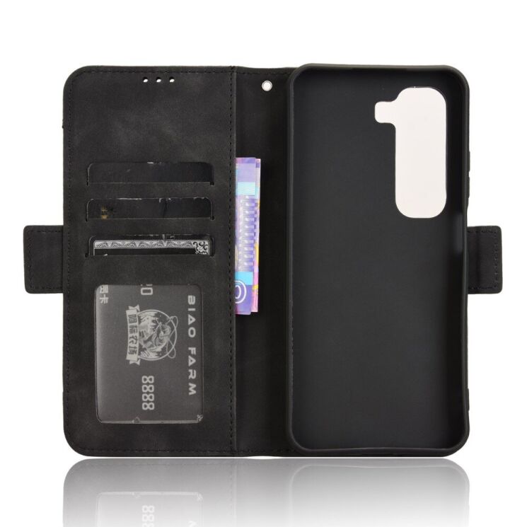 Чехол Deexe Wallet Stand для Infinix Hot 50 - Black: фото 4 из 8