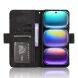Чехол Deexe Wallet Stand для Infinix Hot 50 - Black (365908B). Фото 2 из 8