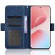 Чохол Deexe Wallet Stand для Infinix Hot 60 Pro - Blue (388007L). Фото 5 з 15