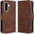Чехол Deexe Wallet Stand для Samsung Galaxy A56 (A566) - Brown: фото 1 из 7