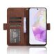 Чехол Deexe Wallet Stand для Samsung Galaxy A56 (A566) - Brown (372128Z). Фото 3 из 7