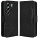 Чехол Deexe Wallet Stand для TECNO Camon 40 (CM5) - Black (386308B). Фото 1 из 7