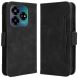 Чехол Deexe Wallet Stand для ZTE Nubia V60 Design - Black (365001B). Фото 1 из 8