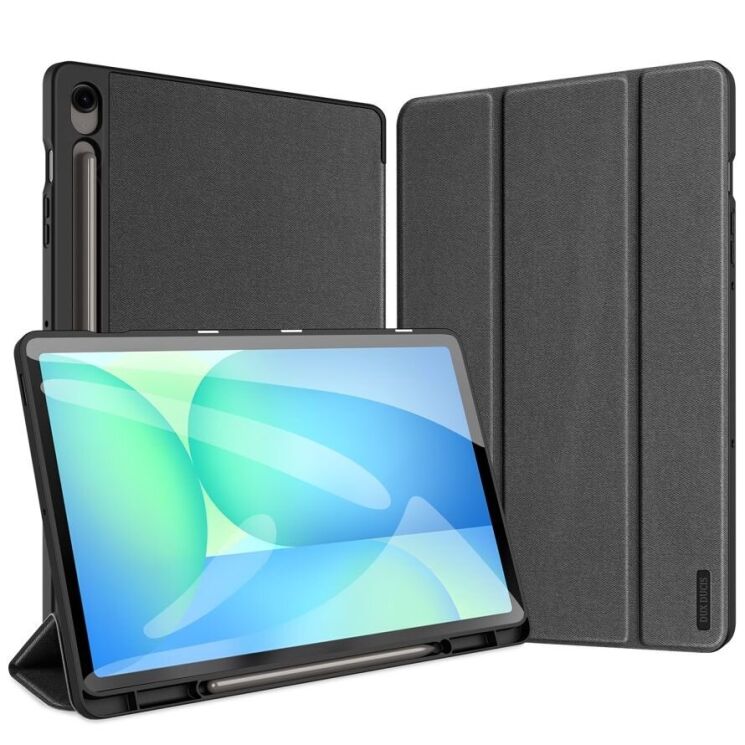 Чехол DUX DUCIS Domo Series для Samsung Galaxy Tab S10 FE Plus - Black: фото 2 из 12