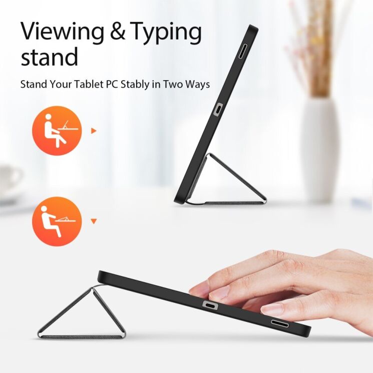 Чехол DUX DUCIS Domo Series для Samsung Galaxy Tab S10 FE Plus - Black: фото 4 из 12