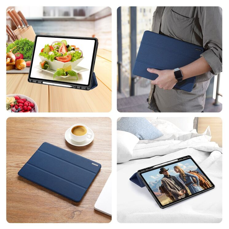 Чехол DUX DUCIS Domo Series для Samsung Galaxy Tab S12 Plus - Black: фото 9 из 13