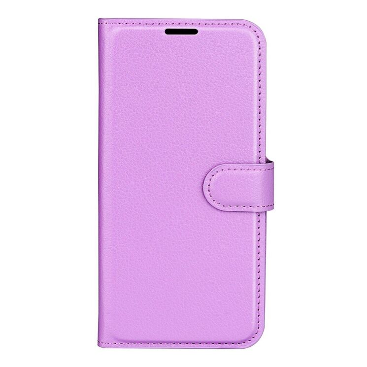 Чехол-книжка Deexe Book Type для Realme Narzo 50A - Purple: фото 2 из 9