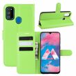 Чехол-книжка Deexe Book Type для Samsung Galaxy M30s (M307) / Galaxy M21 (M215) - Green (211200G)