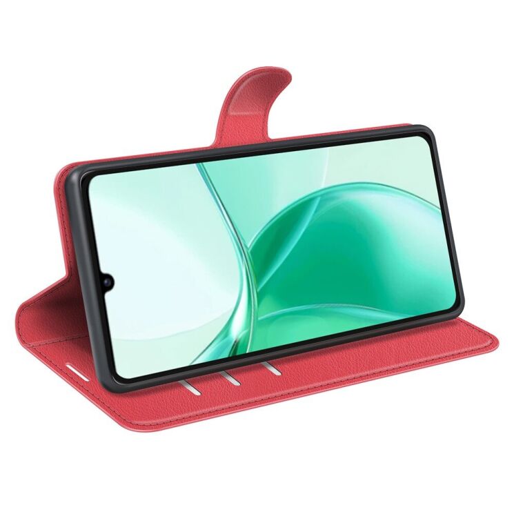 Чехол-книжка Deexe Book Type для ZTE Blade A35 - Red: фото 3 из 9