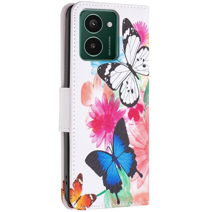 Чохол-книжка Deexe Color Wallet для HMD Pulse Pro - Two Butterflies: фото 4 з 8