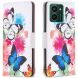 Чохол-книжка Deexe Color Wallet для HMD Pulse Pro - Two Butterflies (354510D). Фото 1 з 8