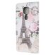 Чохол з малюнком Deexe Color Wallet для Motorola Moto E7 Plus / Moto G9 Play - Eiffel Tower (268508J). Фото 2 з 6