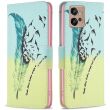 Чехол-книжка Deexe Color Wallet для Motorola Moto G32 - Feather (304405I)
