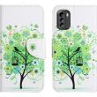 Чехол-книжка Deexe Color Wallet для Nokia G60 - Green Tree (307914A)