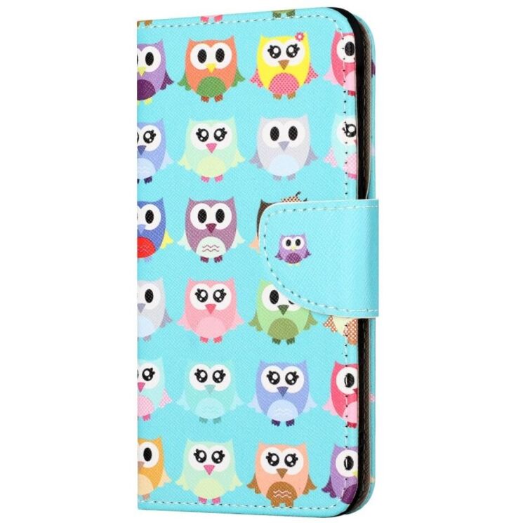 Чехол-книжка Deexe Color Wallet для Samsung Galaxy A14 (А145) - Owls: фото 4 из 6