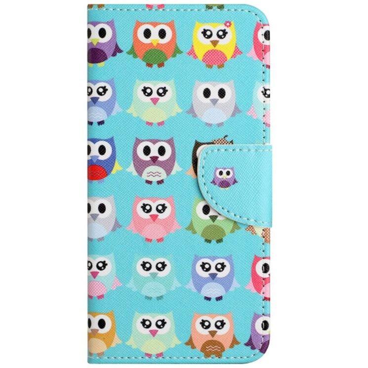 Чехол-книжка Deexe Color Wallet для Samsung Galaxy A14 (А145) - Owls: фото 5 из 6