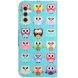 Чехол-книжка Deexe Color Wallet для Samsung Galaxy A14 (А145) - Owls (320306F). Фото 6 из 6