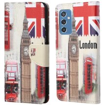 Чохол-книжка Deexe Color Wallet для Samsung Galaxy M52 (M526) - London Big Ben: фото 1 з 6