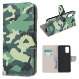 Чехол-книжка Deexe Color Wallet для Samsung Galaxy S20 FE (G780) - Camouflage (251709H)