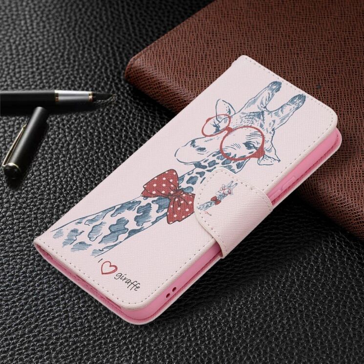 Чехол-книжка Deexe Color Wallet для Samsung Galaxy S22 (S901) - Giraffe: фото 4 из 8
