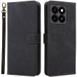 Чехол-книжка Deexe Delta Book для ZTE Blade A35 / Blade A55 - Black (367715B)