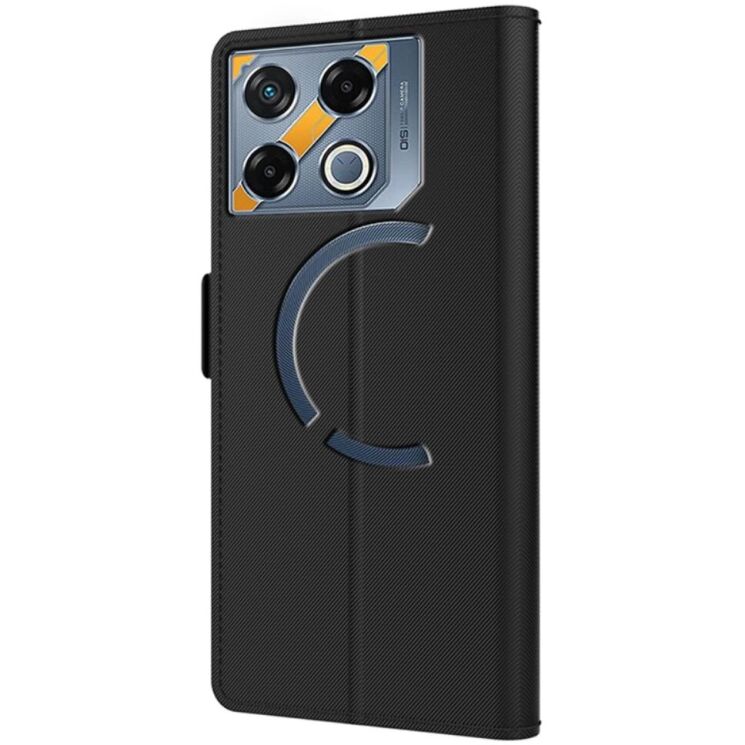 Чехол-книжка Deexe Eclipse Wallet для Infinix GT 20 Pro - Black: фото 4 из 9