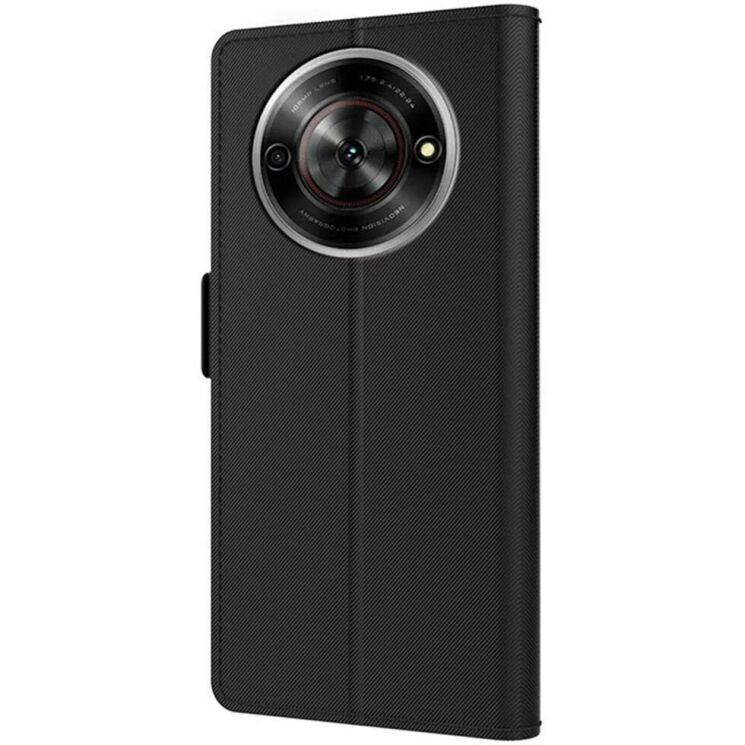 Чехол-книжка Deexe Eclipse Wallet для ZTE Nubia Focus - Black: фото 4 из 9