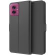 Чохол-книжка Deexe Faro Wallet для Motorola Moto G55 - Black (366150B)