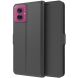 Чохол-книжка Deexe Faro Wallet для Motorola Moto G55 - Black (366150B). Фото 1 з 7