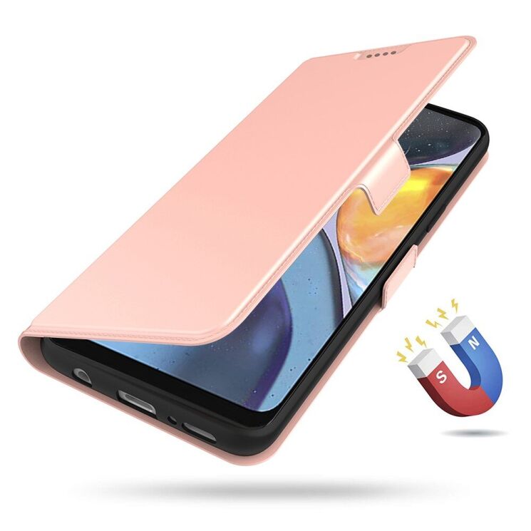 Чохол-книжка Deexe Faro Wallet для Motorola Moto G55 - Black: фото 4 з 7