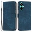 Чехол-книжка Deexe Lines Series для TECNO Camon 19 (CI6n) / 19 Pro (CI8n) - Sapphire (311423L)