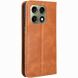 Чохол-книжка Deexe Retro Style для Motorola Edge 70 Pro - Brown (412004Z). Фото 8 з 19