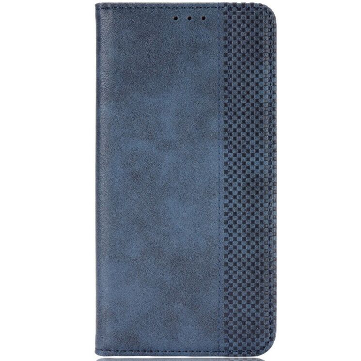 Чехол-книжка Deexe Retro Style для Realme C100i - Blue: фото 4 из 19